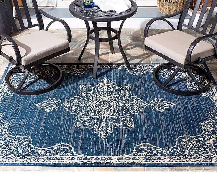 New Safavieh Resort Collection "Viceroy" 5'1"X7'6" Indoor/Outdoor Area