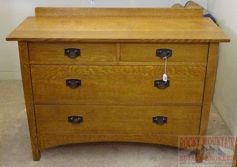 L & JG Stickley, HandCraft Craftsman Manlius NY 2 Over 2 Mission Style