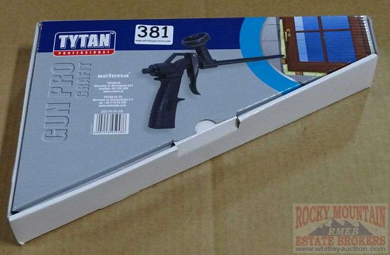 Tytan Professional Foam Gun. New in Box Rocky Mountain Estate Brokers