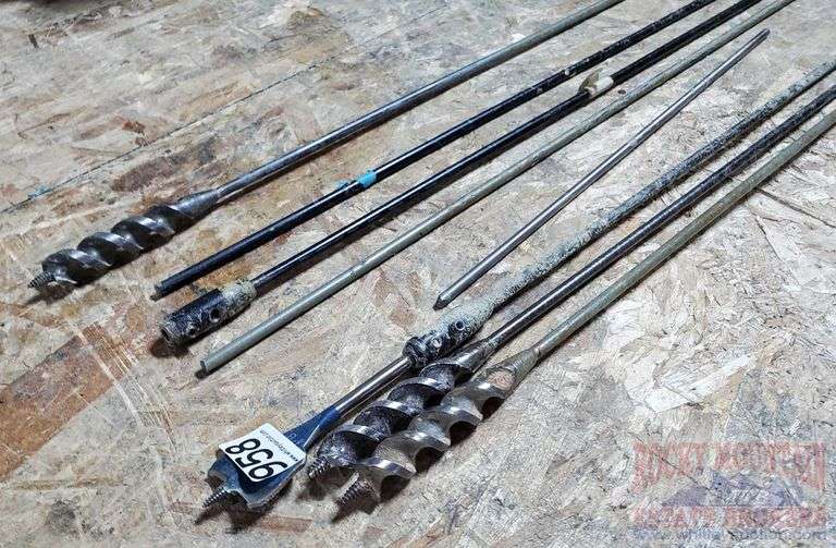 Asst. Extra Long Wood Bits & Extensions. All For One Money. Rocky