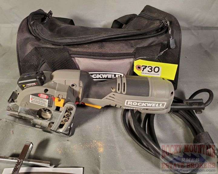 Rockwell Versacut RK3440K Mini Circular Saw With Laser & Tool Bag