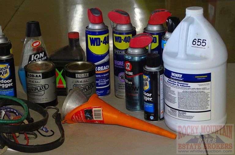WD40, Fix a Flat, Bungee Cords, Bug Spray, and More. All for one money