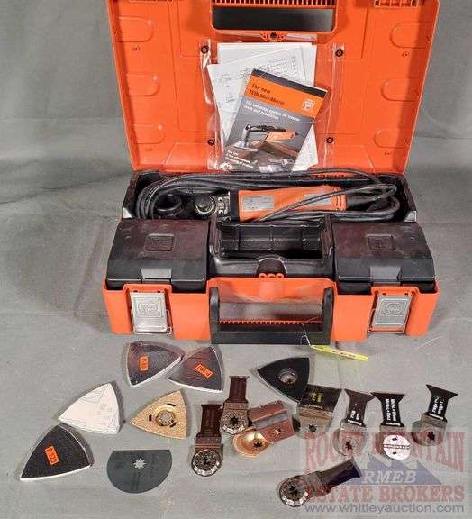 Like New Fein FMM250Q MultiMaster Select Plus Oscillating Tool W/ Lots