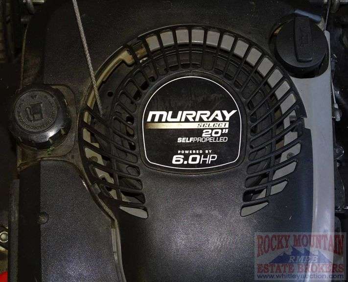 Murray 20" SelfPropelled, 3in1 Mulching Lawn Mower with 6.0HP Briggs