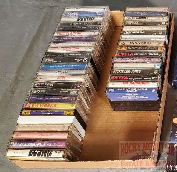 Asst. VHS & Cassette Tapes. All for one money. Rocky Mountain Estate