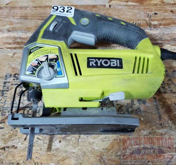 Ryobi JS481LG Variable Speed Orbital Jigsaw. Rocky Mountain Estate