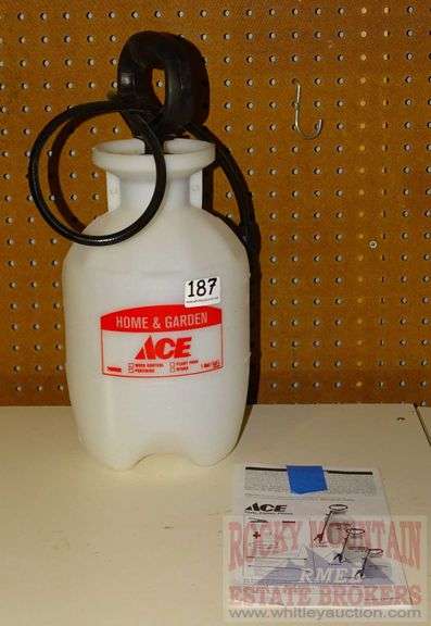 Ace 1 Gallon Garden Sprayer. This does not appear to have ever been ...