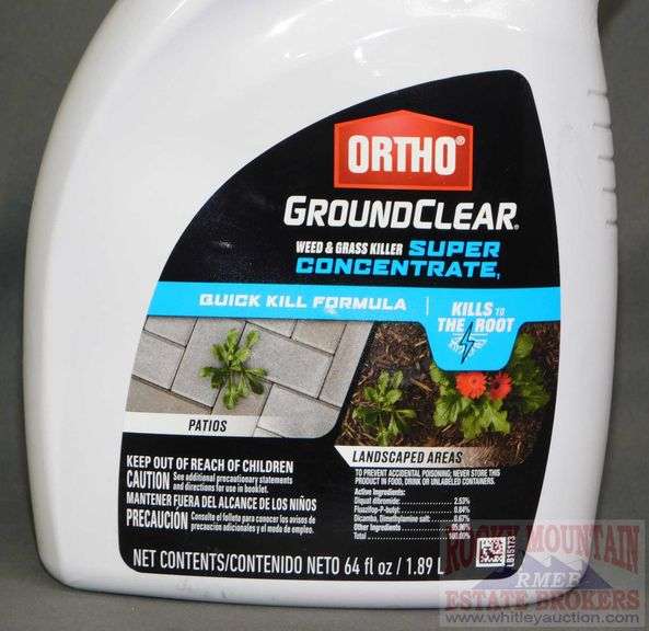 New 64 Fl. Oz. Ortho GroundClear Weed and Grass Killer. This is super