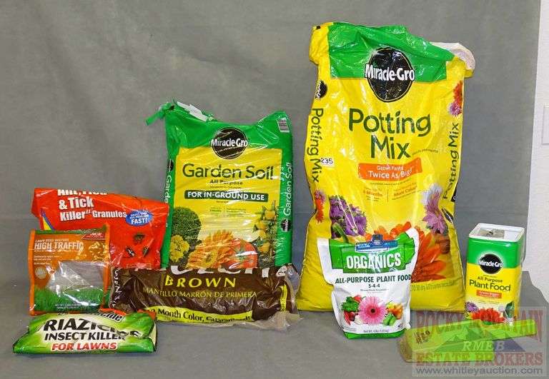 Miracle Grow Potting & Garden Soil, Fertilizer, Bug Killer & More. All