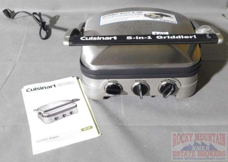 Cuisinart 5In1 Gridler. This does not appear to have ever been used