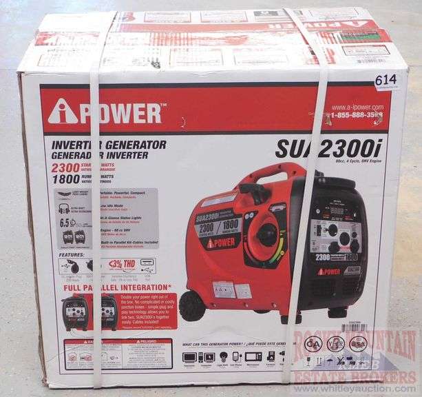 New iPower SUA2300i 2300 Watt Inverter Generator. This has a digital