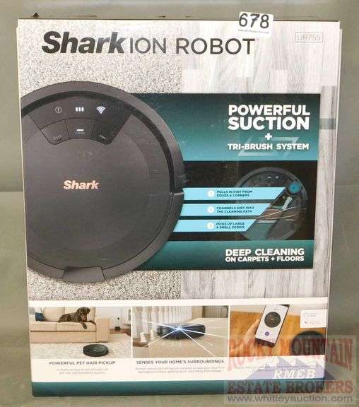 New Shark Ion Robotic Vacuum. Provides a powerful clean to your home