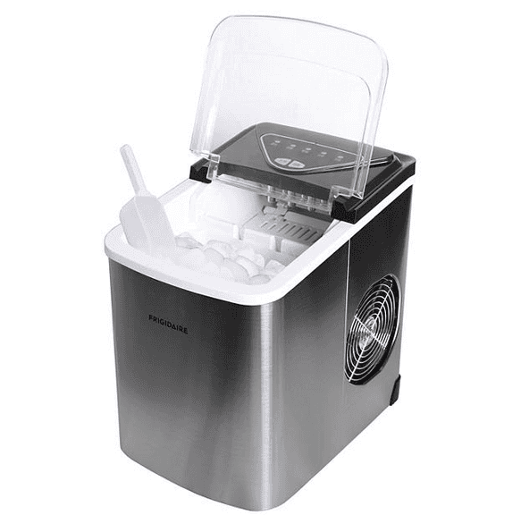 New Frigidaire Black 26lb Bullet Shaped Ice Maker. Rocky Mountain