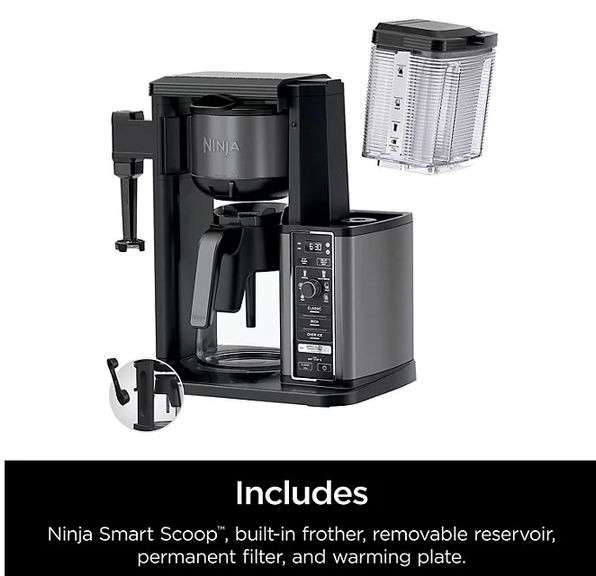 Ninja Specialty Coffee Maker with 4 brew styles and 6 brew sizes