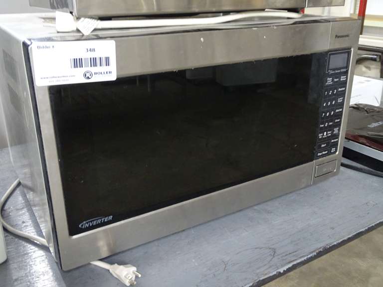 Panasonic Inverter Microwave, 1250W Roller Auctions