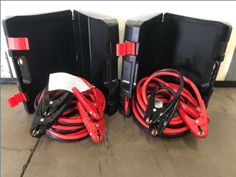using booster cables
