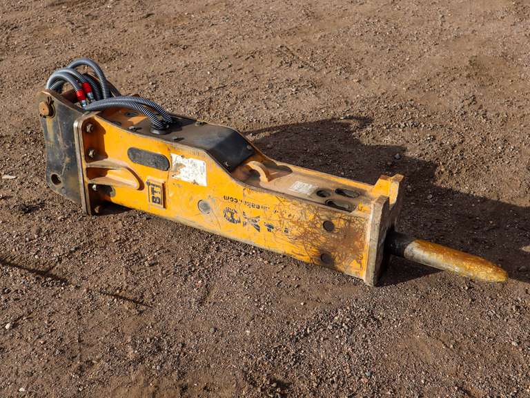 BTI Hydraulic Breaker Attachment To Fit Loader/Backhoe Roller Auctions