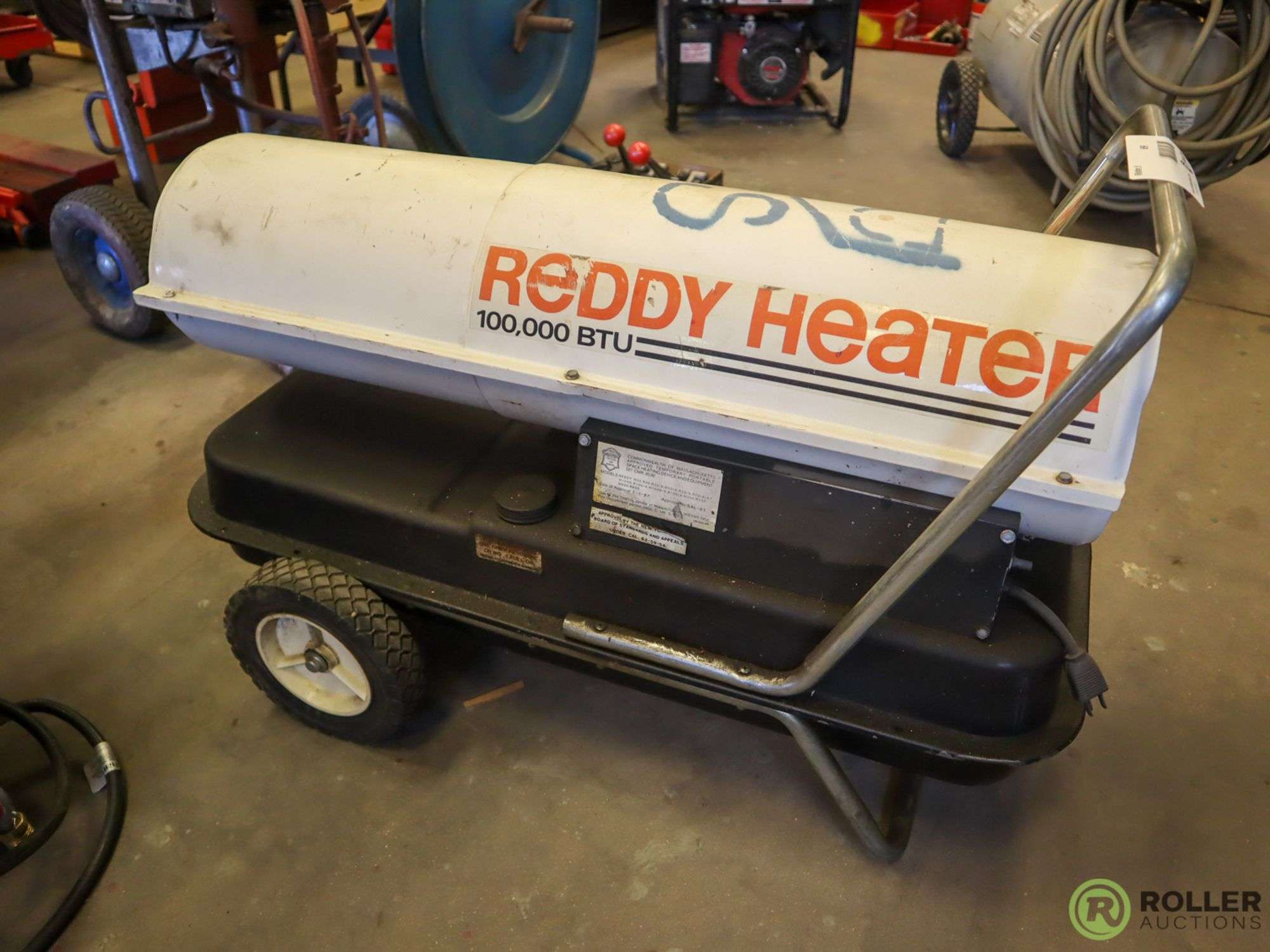 Reddy Heater R100A 100,000-BTU Forced Air Heater, Kerosene - Roller Auctions