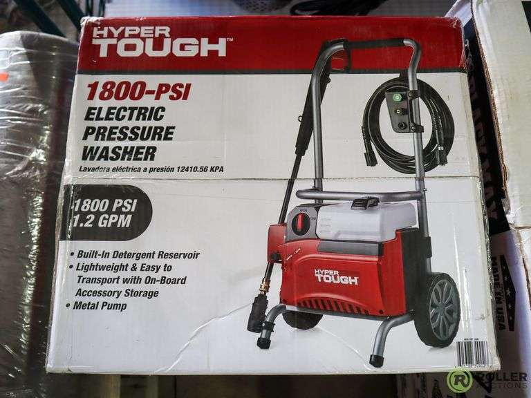 New Hyper Tough Pressure Washer, 1800 