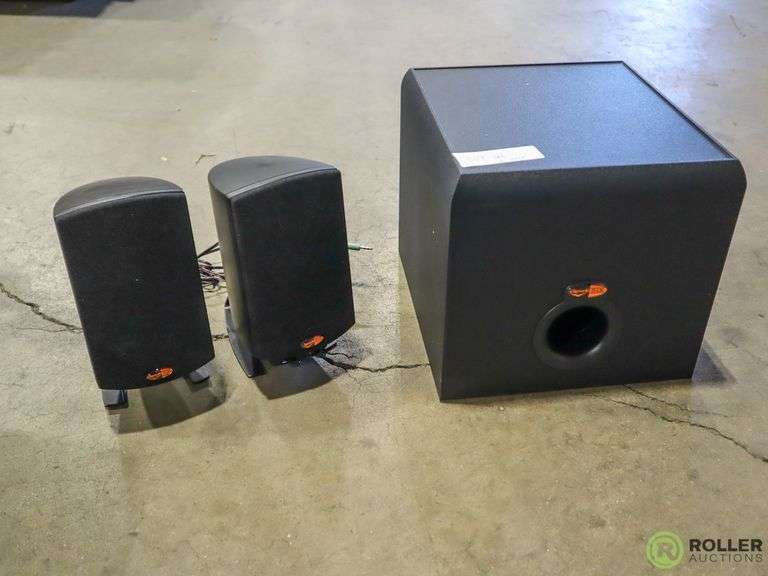 Klipsch Promedia 2.1 Thx Premium Desktop Speaker System With Sub