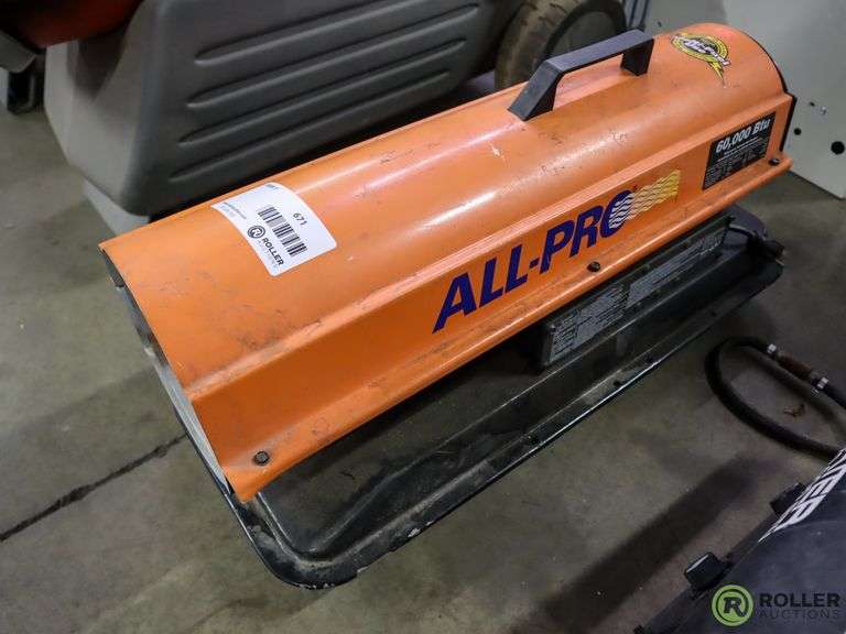 All Pro 60,000-BTU Multi Fuel Space Heater - Roller Auctions