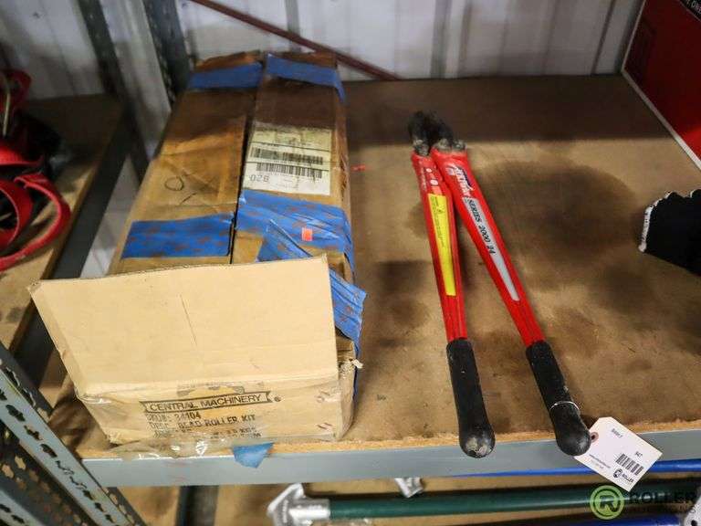 HK Porter Series 2000 24" Bolt Cutters and Central Machinery 34104 Bead