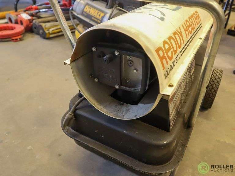 Reddy Heater R100A 100,000-BTU Forced Air Heater, Kerosene - Roller Auctions