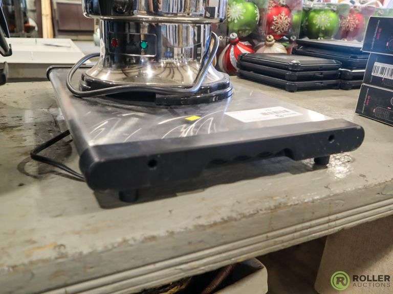 Oster Hot Plate and Melitta MEU45 Coffee Urn Roller Auctions