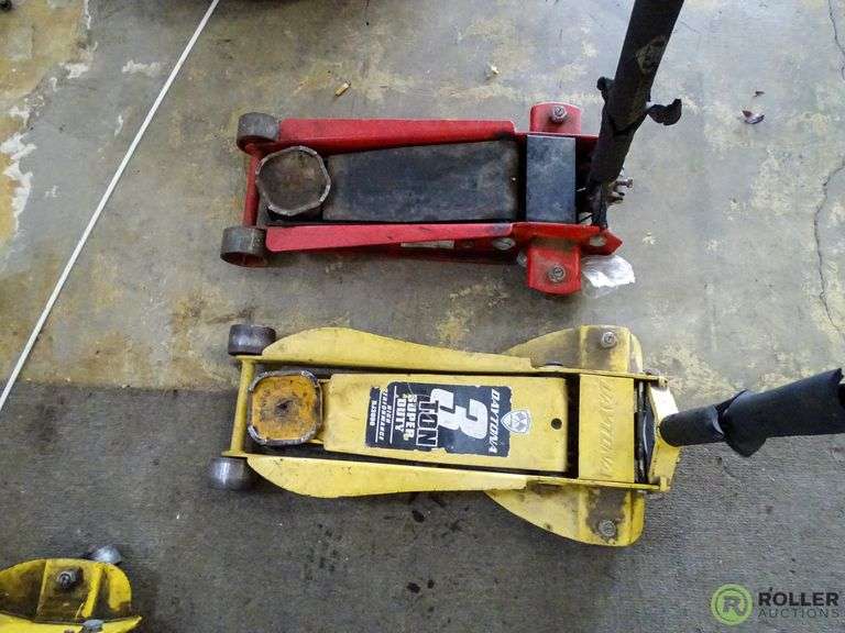 Daytona DJ3000 3Ton Floor Jack and Floor Jack Roller Auction