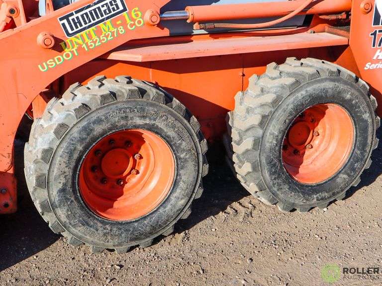 Thomas 173 Skid Steer Loader Roller Auctions