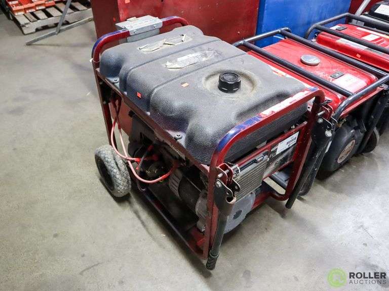 Briggs & Stratton Elite Series 6200/8750 Portable Generator, Gas Roller Auctions