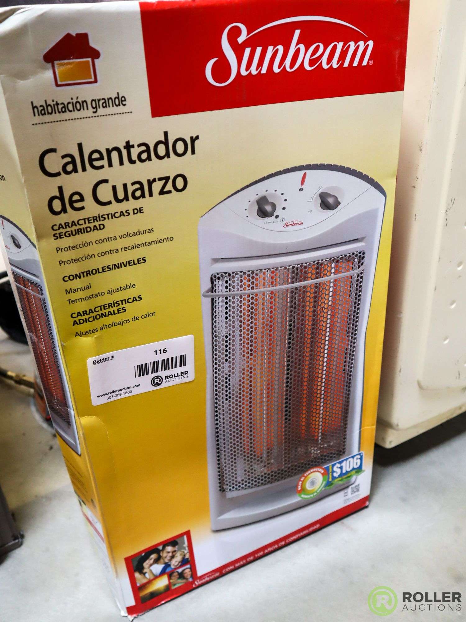 Sunbeam Quartz Heater and Propane Heater - Roller Auctions