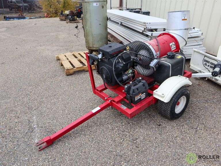 Buffalo Turbine PullBehind Debris Blower Roller Auctions