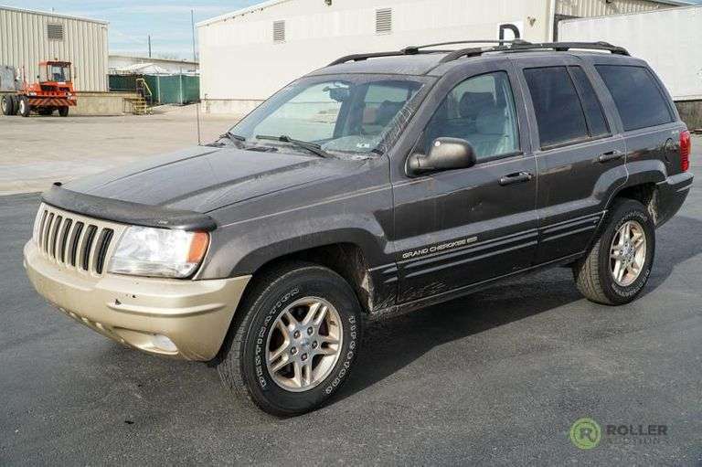 1999 JEEP GRAND CHEROKEE 4X4 SUV, 4.7L V8, Automatic, Odometer Reads