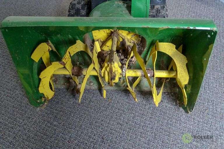 John Deere TRS26 Snowblower, Gas, Bent Impeller Roller Auctions