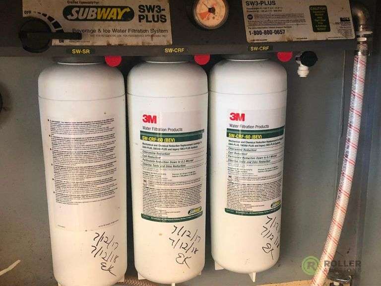 SerVend MD200 Beverage 10Head Drink Soda Fountain with Ice Dispenser, Carbonator Pump, Water