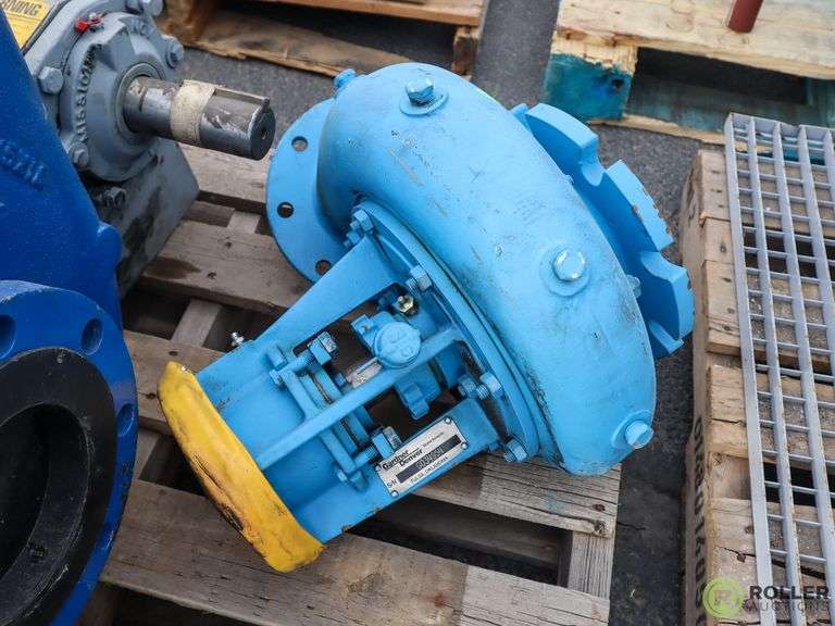 MCM, Mission and Gardner Denver Centrifugal Pumps Roller Auctions