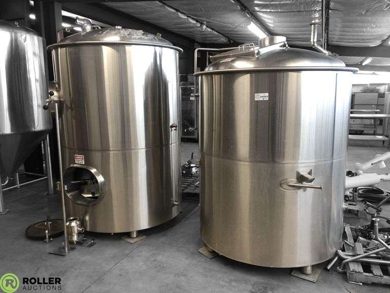 10BBL 2Vessel Brewhouse With Brew Kettle, Mash Tun, Heat Exchanger