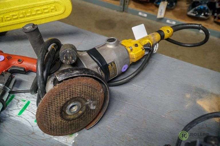 DeWalt DW494 Grinder With Guard Roller Auction