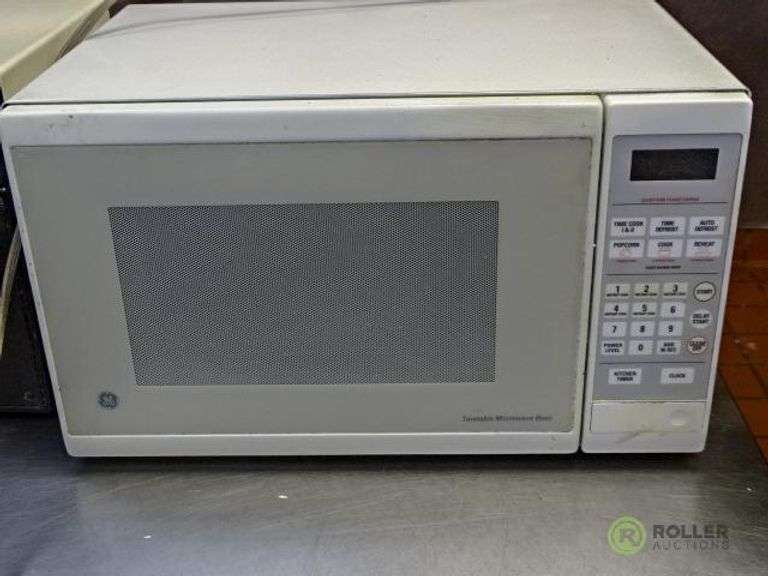 Sharp Half Pint Microwave and GE ES1143WW 1200Watt Microwave Roller