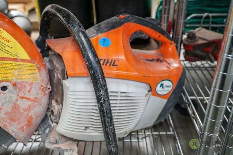 Stihl TS420 Concrete Saw, Gas Roller Auctions
