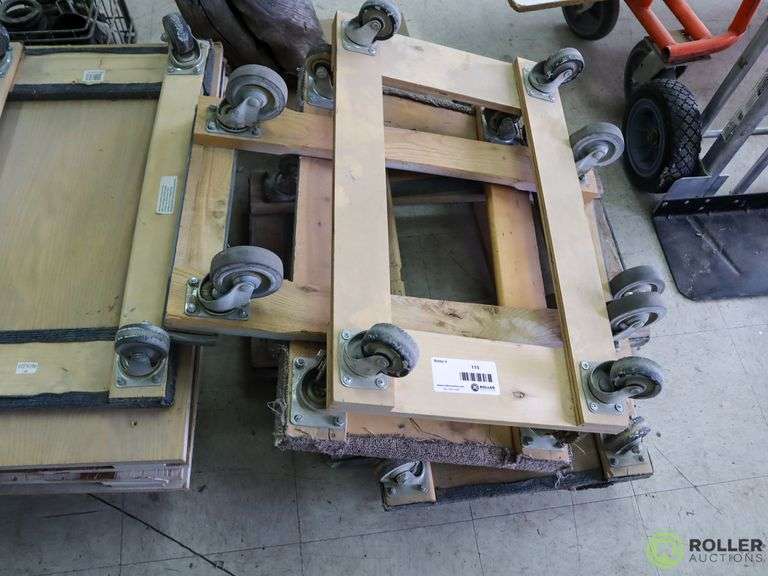 (11) 4Wheel Furniture Dollies Roller Auction