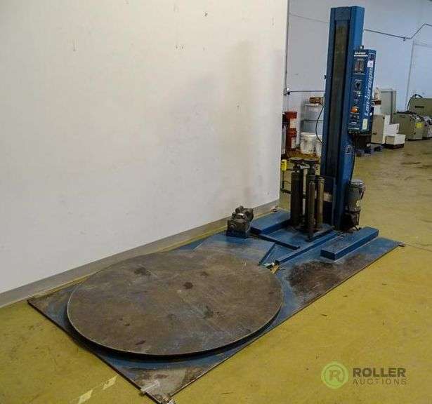 Lantech TSeries Pallet Shrink Wrapping Machine Roller Auctions