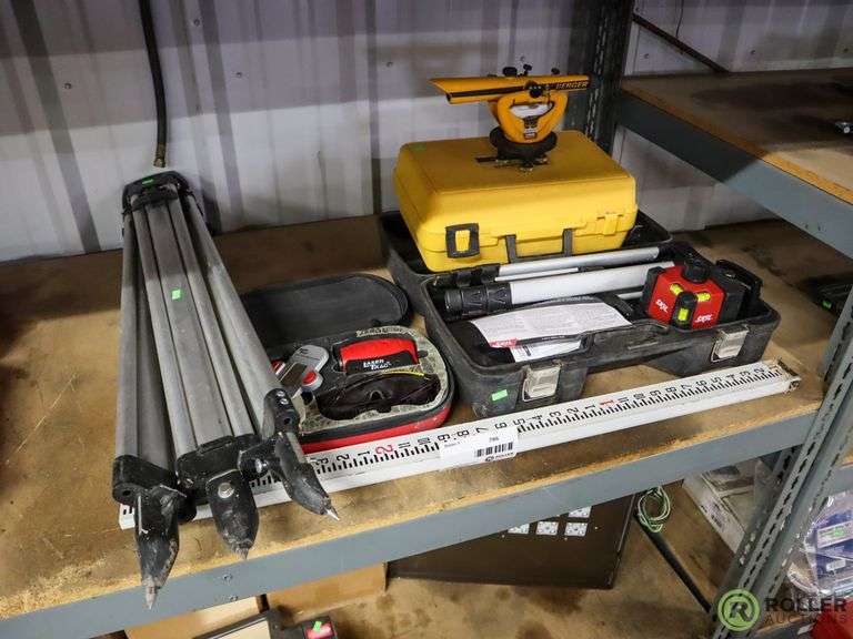 Skil Transit Level Kit, Berger 200B Level, Tri Pod and Range Rod