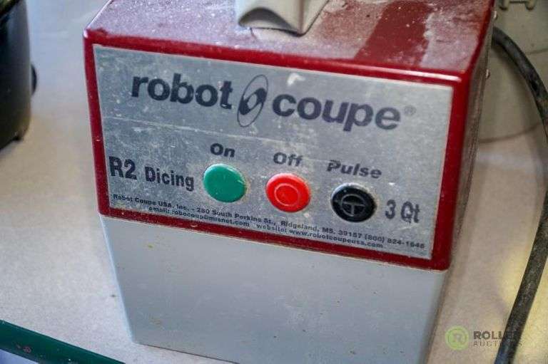 Robot Coupe R2 Food Processor With Accessories Roller Auctions