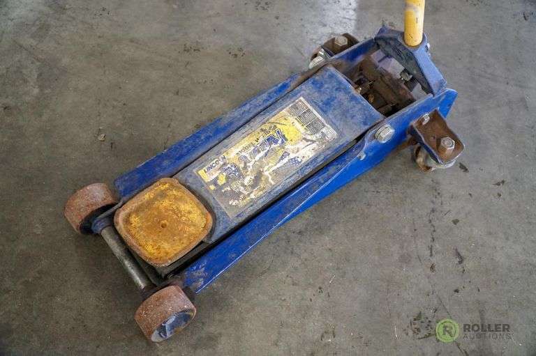 Lincoln 3-Ton Hydraulic Floor Jack - Roller Auction