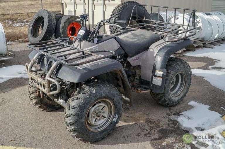 1996 Yamaha Kodiak X YFM400 4x4 ATV, Warn A2000 Front Winch, Odometer