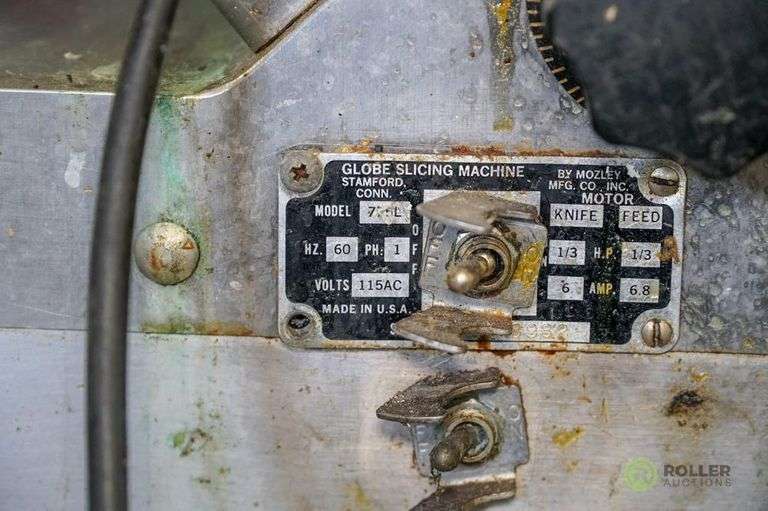 Globe 775L Deli Slicer Roller Auction