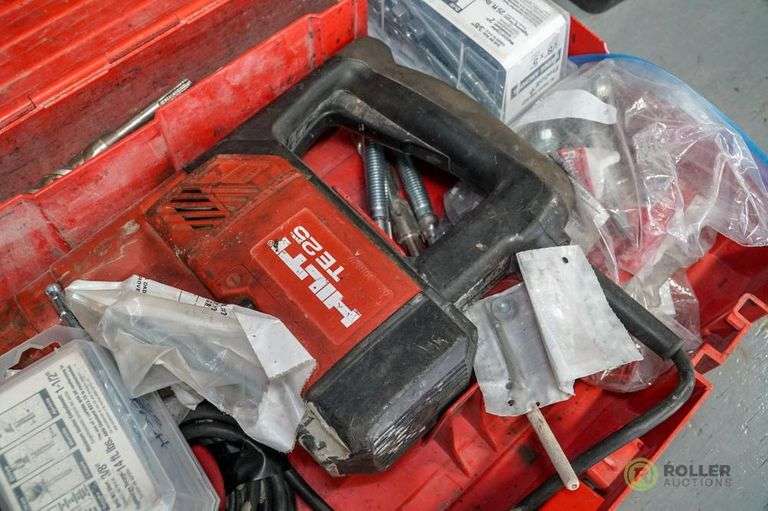 Hilti TE25 Hammer Drill Roller Auctions