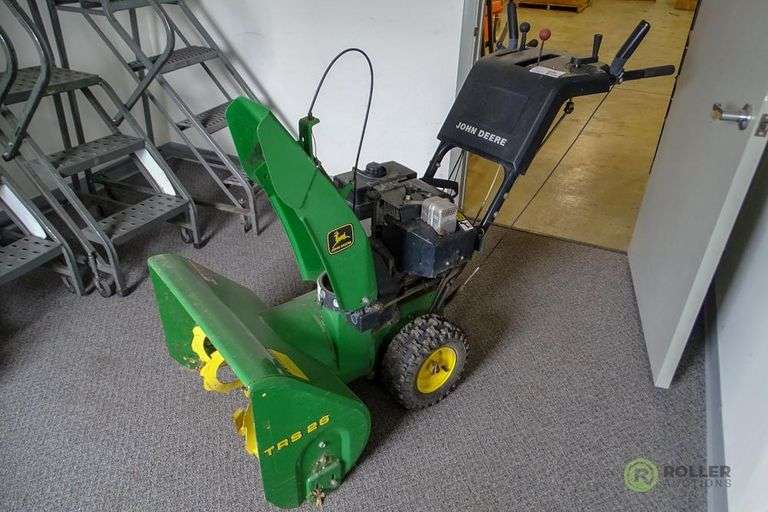 John Deere TRS26 Snowblower, Gas, Bent Impeller Roller Auctions